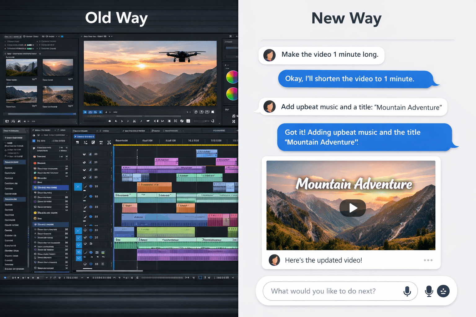 Cursor for Media - AI-powered content creation concept